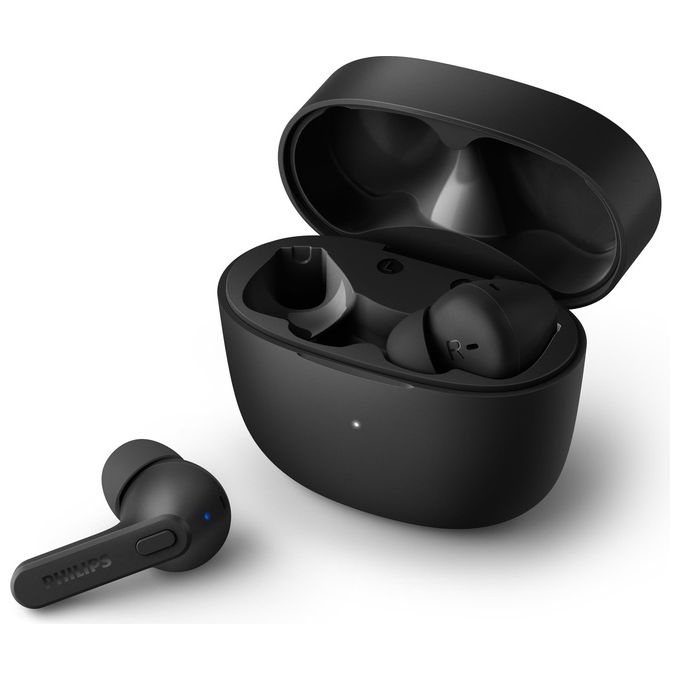 Philips TAT2206BK00 Serie 2000 Auricolari True Wireless In-ear Bluetooth 5.0 IPX4 Autonomia 18h colore Nero