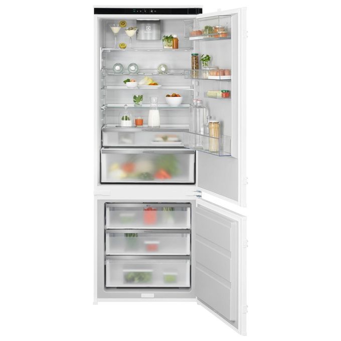 Electrolux KNP7TE75S Serie 700 Frigorifero Combinato da Incasso 376 L 188 cm Classe E 35 dB TwinTech Total No Frost colore Bianco