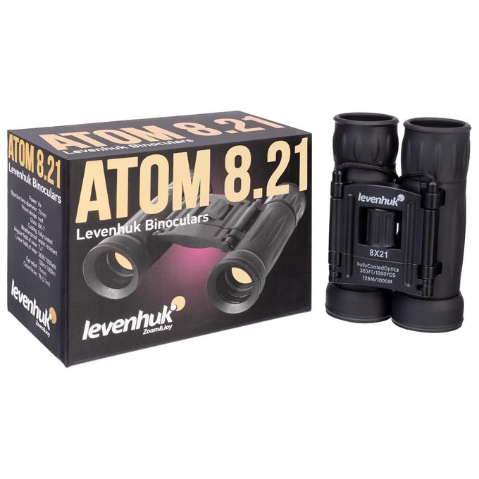 Levenhuk Atom Binocolo 8x21