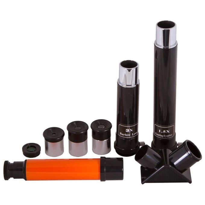 Levenhuk LabZZ T3 Telescopio Rifrattore per Principianti con Fattore di Ingrandimento 175x e KIT_ di Accessori