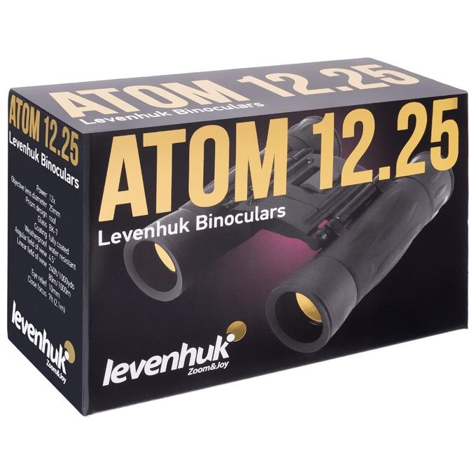 Levenhuk Atom Binocolo Ultracompatto 12x25
