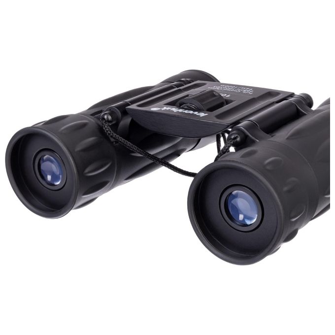 Levenhuk 67676 Atom Binocolo 10x25 A tetto con Obiettivo 2,5 cm Campo Visivo 96m a 1000m Pupilla di Uscita 2,5 mm colore Nero