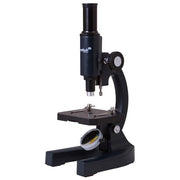 Levenhuk 25648 Microscopio ottico monoculare 200x con oculare H12.5x e illuminazione a specchio colore Nero