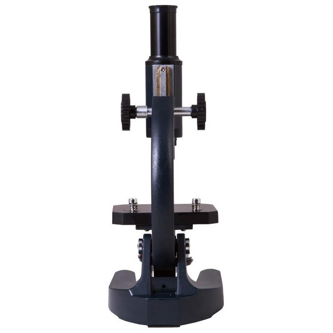 Levenhuk 25648 Microscopio ottico monoculare 200x con oculare H12.5x e illuminazione a specchio colore Nero