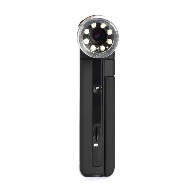Levenhuk 61023 DTX 500 Microscopio digitale portatile con display LCD 3 pollici fotocamera 5 MP ingrandimento 20x 500x colore Nero