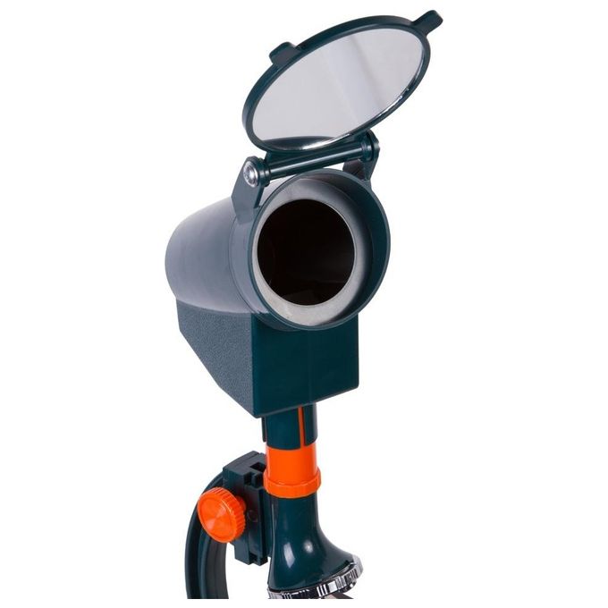 Levenhuk 69741 LabZZ M3 Microscopio da proiezione Ingrandimento 300x 1200x con Adattatore per Fotocamera colore Arancione