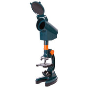 Levenhuk 69741 LabZZ M3 Microscopio da proiezione Ingrandimento 300x 1200x con Adattatore per Fotocamera colore Arancione