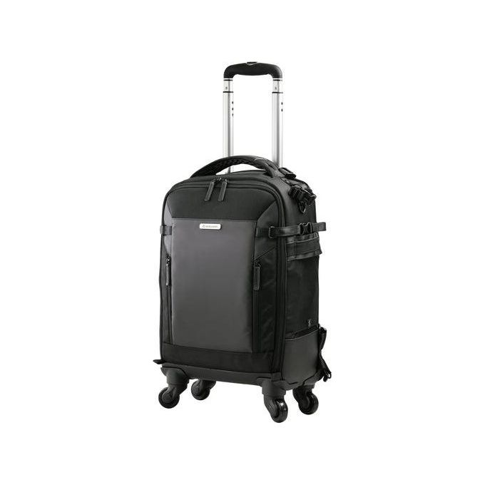 Vanguard VEO SELECT 55BT BK Zaino Trolley Fotografico Capacita' 2 Fotocamere DSLR o Mirrorless Fino a 5 Obiettivi Laptop 15'' Tablet 9.7'' Treppiede Laterale Copertura Antipioggia Inclusa colore Nero
