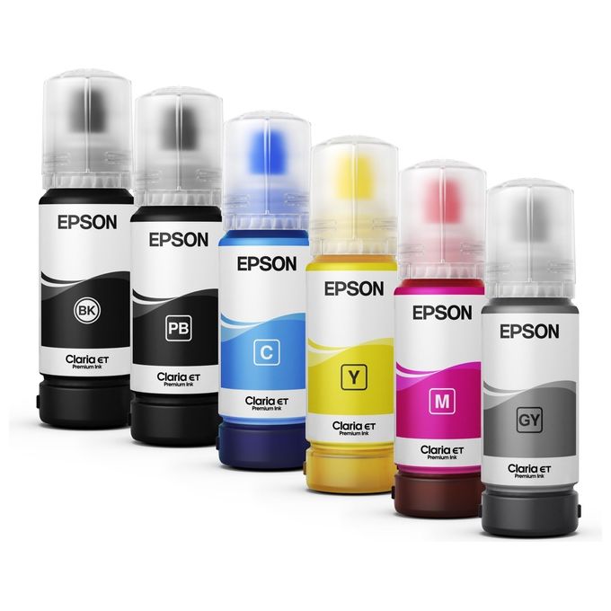 Epson C11CJ20401 EcoTank ET-8500 stampante fotografica multifunzione a serbatoio 6 colori Wi-Fi Direct Ethernet touchscreen 10,9 cm stampa fronte retro automatica colore Bianco