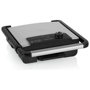 Princess 112425 Panini Grill Pro Griglia Elettrica a Contatto 2000W Piastra Antiaderente Termostato Regolabile 30x27 cm colore Nero