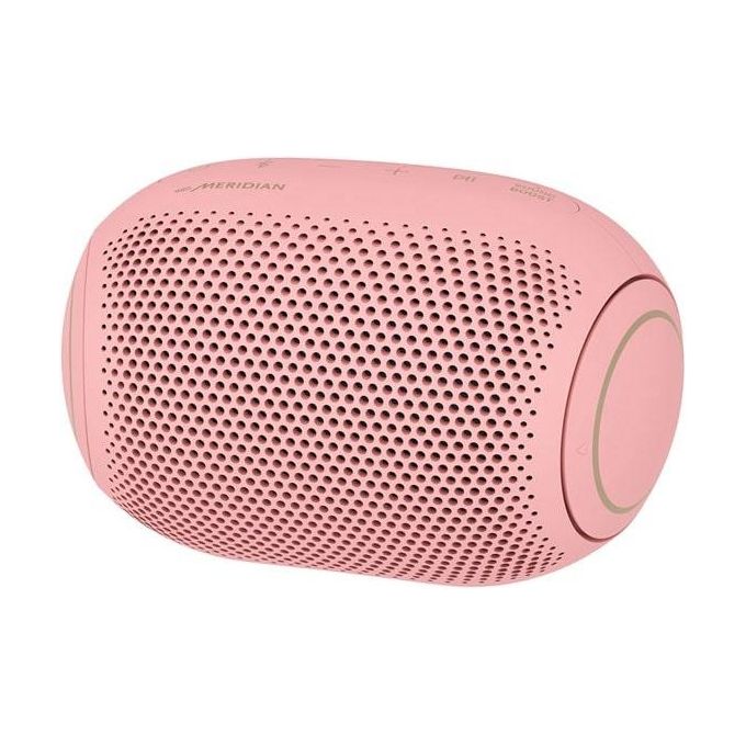 LG XBOOM Go PL2P Cassa Bluetooth Portatile 5.0 Waterproof IPX5 con Audio Meridian e Bassi Potenti Comandi Vocali Sound Boost Usb-C Rosa