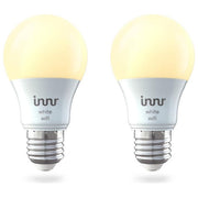INNR Lampadina LED WiFi E27 Dimmerabile Bianca Calda 2700K 2-Pack WRB 765-2