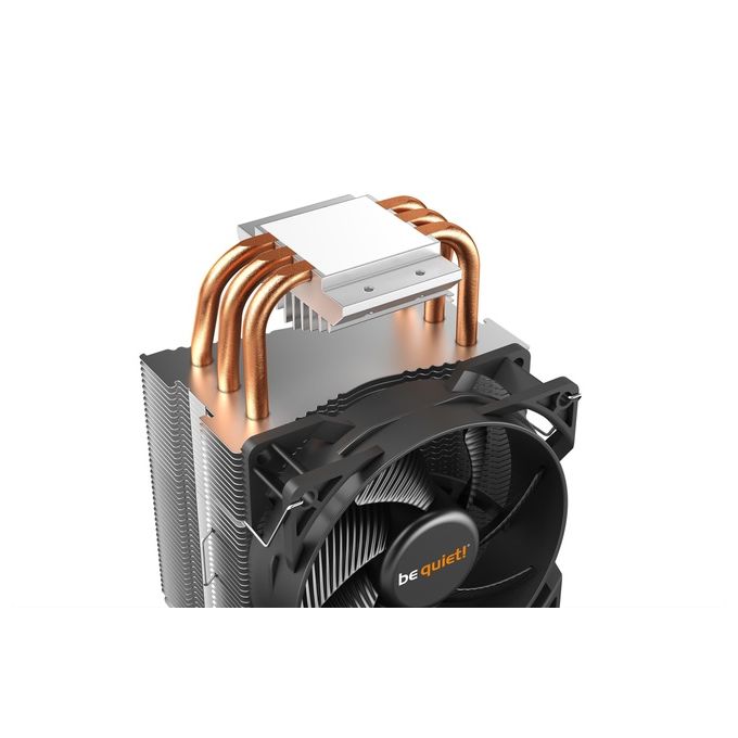 Be quiet! BK030 Pure Rock Slim 2 Dissipatore CPU ad aria 130W TDP 3 Heatpipes HDT ventola 92mm PWM colore Argento