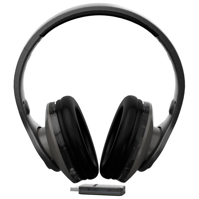 Philips TAH6206BK-00 6000 Series Cuffie a Padiglione Wireless per TV Bluetooth 5.0 18h Autonomia colore Nero