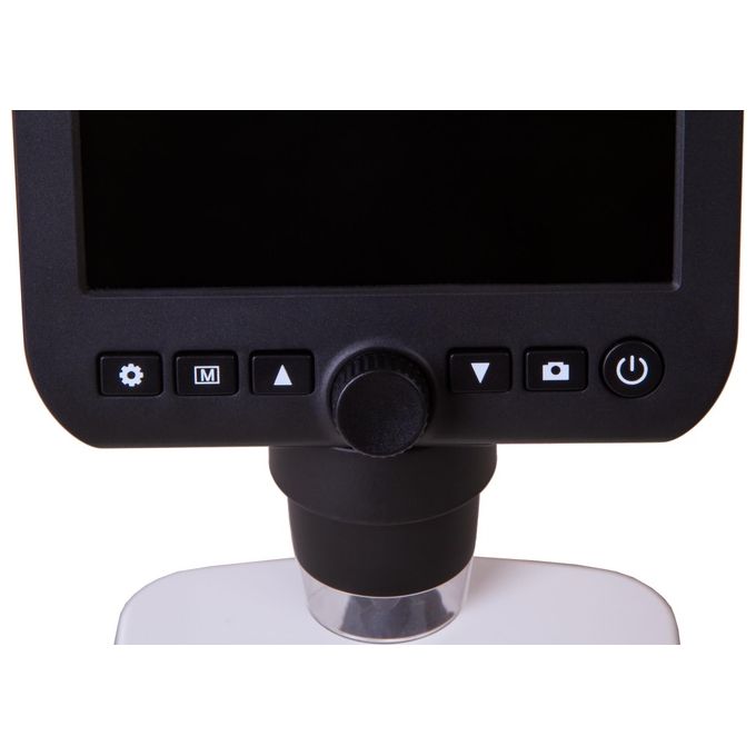 Levenhuk 74768 DTX 350 LCD Microscopio digitale Ingrandimento 20x-600x Fotocamera 0,3 MP Display 4,3'' colore Nero Bianco