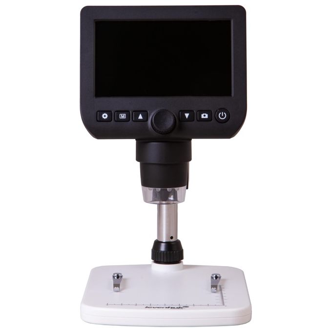 Levenhuk 74768 DTX 350 LCD Microscopio digitale Ingrandimento 20x-600x Fotocamera 0,3 MP Display 4,3'' colore Nero Bianco