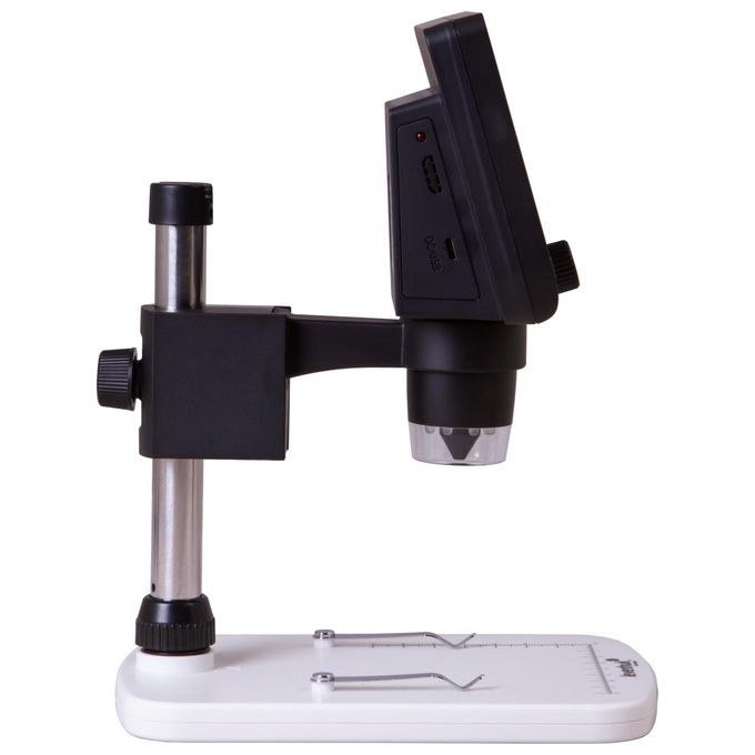 Levenhuk 74768 DTX 350 LCD Microscopio digitale Ingrandimento 20x-600x Fotocamera 0,3 MP Display 4,3'' colore Nero Bianco