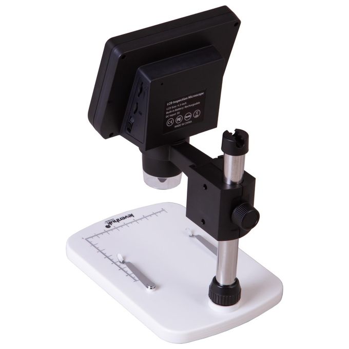 Levenhuk 74768 DTX 350 LCD Microscopio digitale Ingrandimento 20x-600x Fotocamera 0,3 MP Display 4,3'' colore Nero Bianco