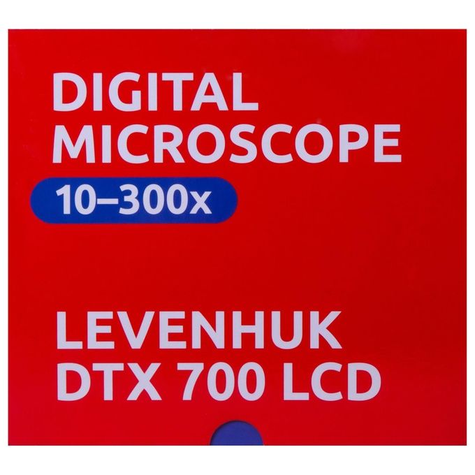 Levenhuk 75075 DTX 700 LCD Microscopio digitale Ingrandimento 1200x Fotocamera 5 MP Display 12,7 cm (5'') colore Nero Bianco