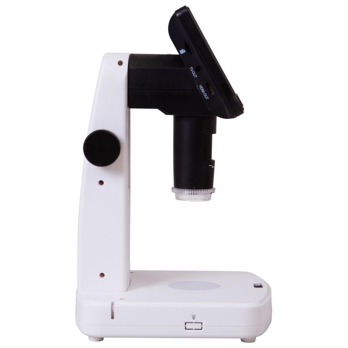 Levenhuk 75075 DTX 700 LCD Microscopio digitale Ingrandimento 1200x Fotocamera 5 MP Display 12,7 cm (5'') colore Nero Bianco