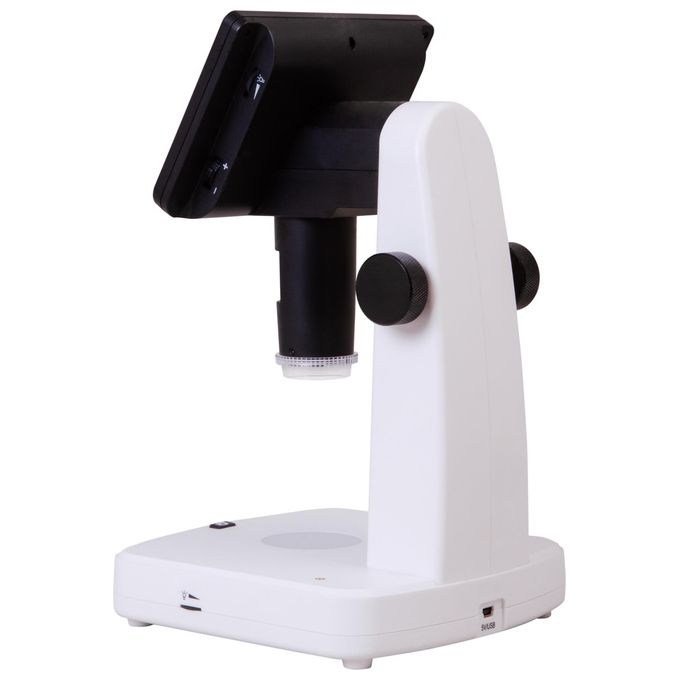 Levenhuk 75075 DTX 700 LCD Microscopio digitale Ingrandimento 1200x Fotocamera 5 MP Display 12,7 cm (5'') colore Nero Bianco