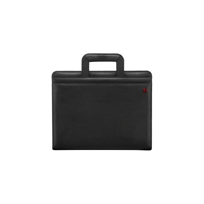 WENGER 611710 Venture Portablocco con Organizer e Tasca per Tablet 10 Pollici A4 Poliestere-Vinile colore Nero