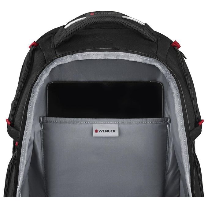 Wenger 611650 PlayerOne Zaino Gaming Porta PC 17.3'' 29 l Protezione Triple Protect Porta USB colore Nero