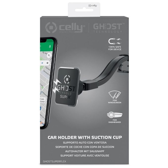 Celly Ghost Super Flex Nero