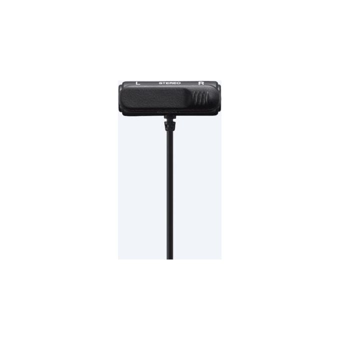 Sony ECM-LV1 Microfono Lavalier Stereo Omnidirezionale Cablato Jack 3.5 mm colore Nero