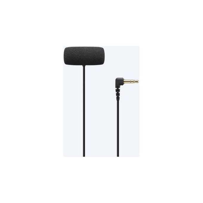 Sony ECM-LV1 Microfono Lavalier Stereo Omnidirezionale Cablato Jack 3.5 mm colore Nero