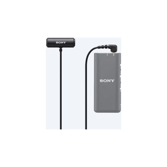 Sony ECM-LV1 Microfono Lavalier Stereo Omnidirezionale Cablato Jack 3.5 mm colore Nero