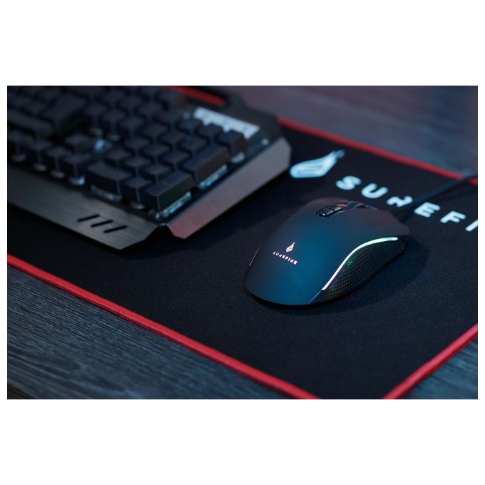SureFire Hawk Claw Gaming Mouse da Gioco con 7 Pulsanti Luci RGB