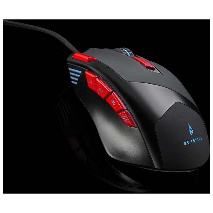 SureFire Eagle Claw Gaming Mouse da Gioco con 9 Pulsanti