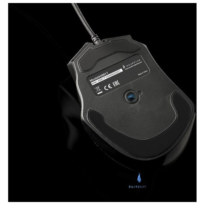 SureFire Eagle Claw Gaming Mouse da Gioco con 9 Pulsanti