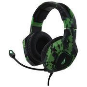 Verbatim SureFire Skirmish Cuffia Gaming Connettore 3.5mm Usb Tipo A Nero-Mimetico-Verde