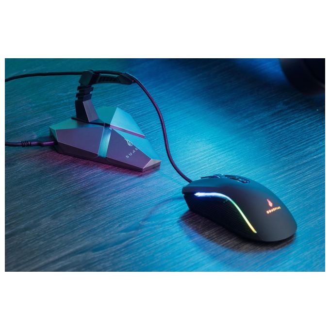 SureFire Hawk Claw Gaming Mouse da Gioco con 7 Pulsanti Luci RGB