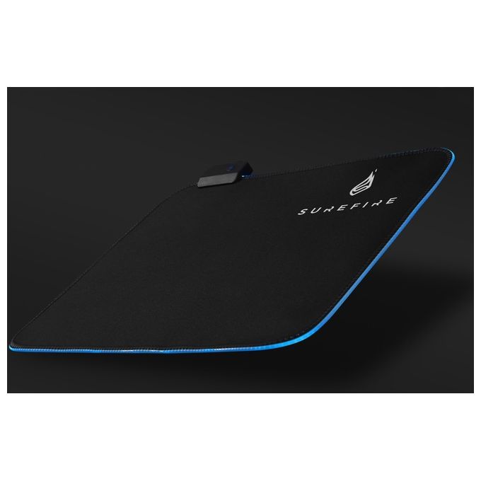 SureFire Tappetino per Mouse da Gaming Silent Flight RGB-320