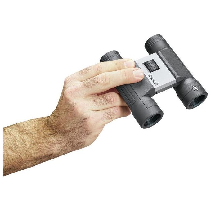 Bushnell PWV1025 PowerView 2 Binocolo 10x25 Ottica Multirivestita Prisma a Tetto colore Nero