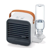 Beurer 68401 LV 50 Fresh Breeze Ventilatore e raffrescatore portatile con umidificazione 3 velocita' serbatoio 0,25 L alimentazione USB fino a 4 ore di funzionamento colore Bianco