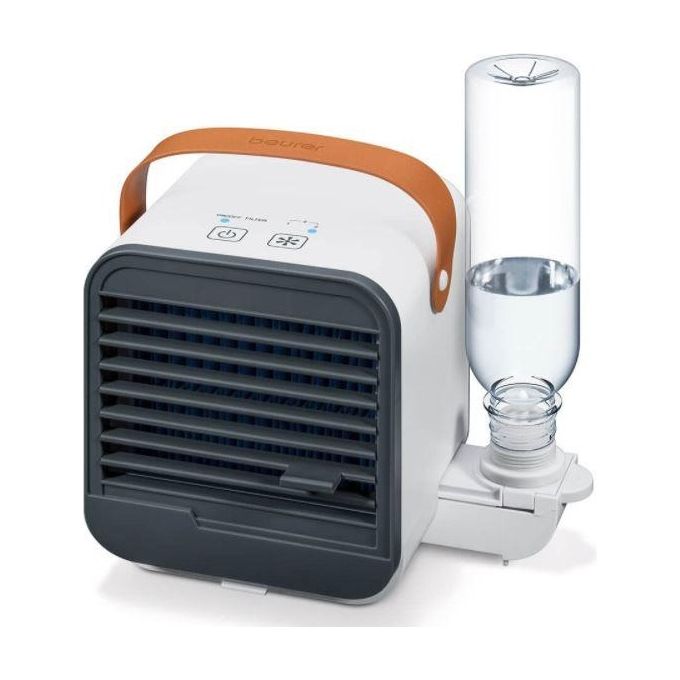 Beurer 68401 LV 50 Fresh Breeze Ventilatore e raffrescatore portatile con umidificazione 3 velocita' serbatoio 0,25 L alimentazione USB fino a 4 ore di funzionamento colore Bianco