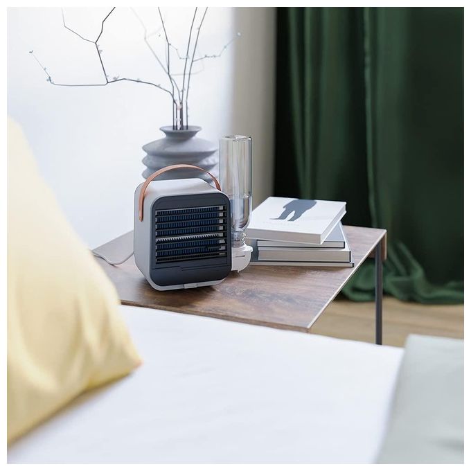 Beurer 68401 LV 50 Fresh Breeze Ventilatore e raffrescatore portatile con umidificazione 3 velocita' serbatoio 0,25 L alimentazione USB fino a 4 ore di funzionamento colore Bianco