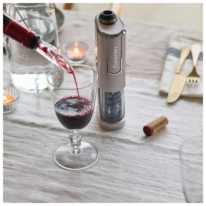 Cuisinart RWO100E Apribottiglie a batteria con sigillatore sottovuoto