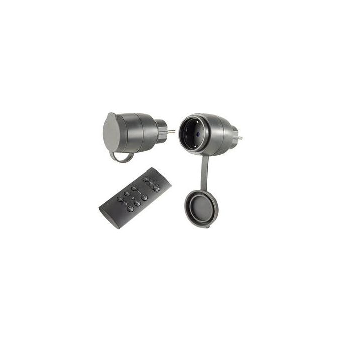 REV 0085600503 Presa Intelligente Wireless 3680 W 230 V IP44 Frequenza 433,92 MHz colore Nero