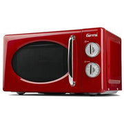 Girmi FM2102 Design Vintage Forno a Microonde Combinato Capacita' 20 Litri Potenza 700 W Funzione Timer Defrost Rosso