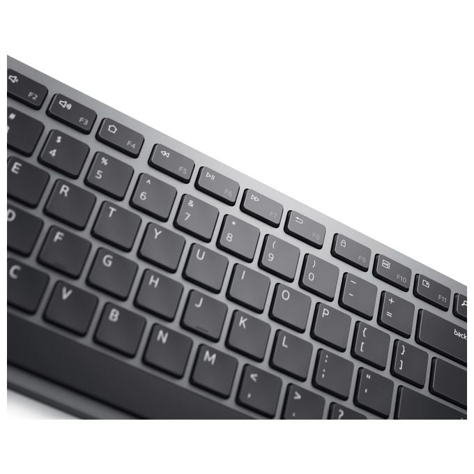 Dell KM7321W Premier Multi-Device Kit Tastiera e Mouse Wireless Bluetooth 5.0 Layout Italiano QWERTY colore Titanio