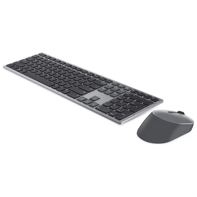 Dell KM7321W Premier Multi-Device Kit Tastiera e Mouse Wireless Bluetooth 5.0 Layout Italiano QWERTY colore Titanio