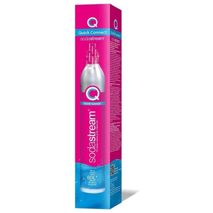 SodaStream 1132120440 Cilindro CO2 Quick Connect 425g fino a 60 litri compatibile Terra Duo Art colore Rosa
