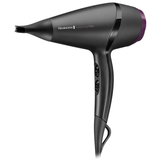Remington Supercare Pro 2100 Ac Asciugacapelli Nero-Viola