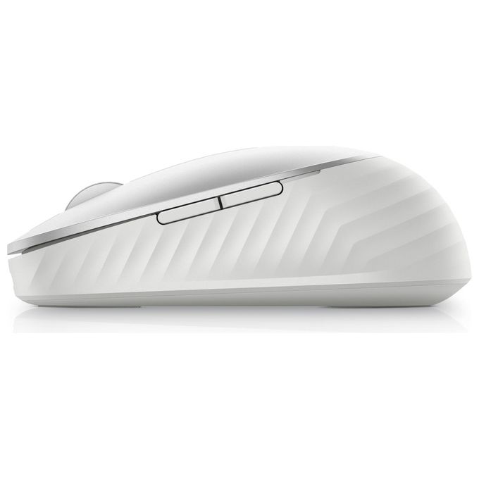 Dell MS7421W Premier Mouse Senza Fili Ricaricabile Bluetooth 5.0 RF 2.4 GHz 1600 DPI 7 tasti colore Platino Argento