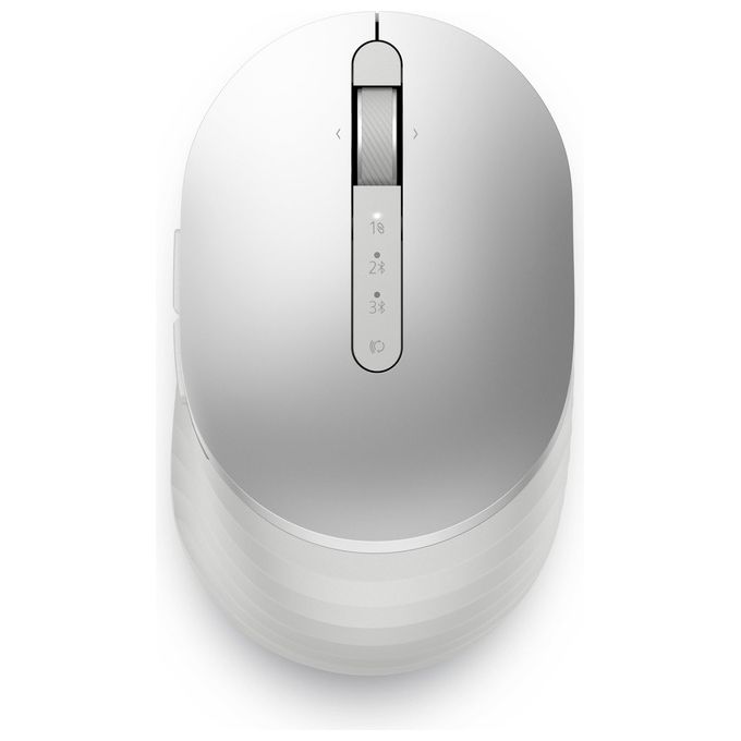Dell MS7421W Premier Mouse Senza Fili Ricaricabile Bluetooth 5.0 RF 2.4 GHz 1600 DPI 7 tasti colore Platino Argento